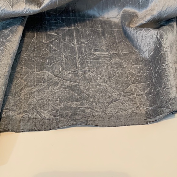 Ministry 100% Silk Silver Maxi/Long Skirt - Picture 5 of 10